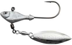 Fish Head Spin Underspin Jig -Cheap Rods And Lines Store 13033331490871