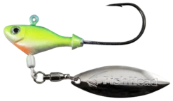 Fish Head Spin Underspin Jig -Cheap Rods And Lines Store 13033331687479