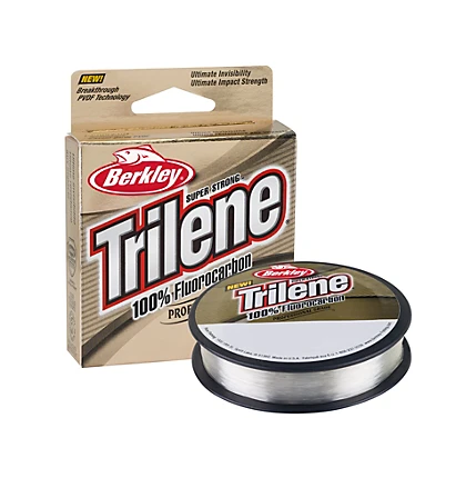 Berkley Trilene 100% Fluorocarbon Professional Grade Clear 110 Yards 1 Berkley Trilene 100% Fluorocarbon Professional Grade Clear 110 Yards