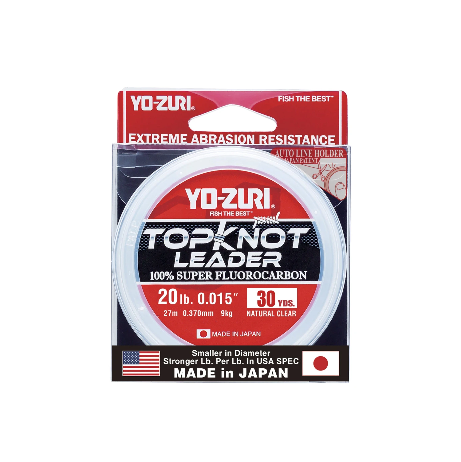 Yo-Zuri TopKnot Leader Fluorocarbon Natural Clear 30 Yards 1 Yo-Zuri TopKnot Leader Fluorocarbon Natural Clear 30 Yards