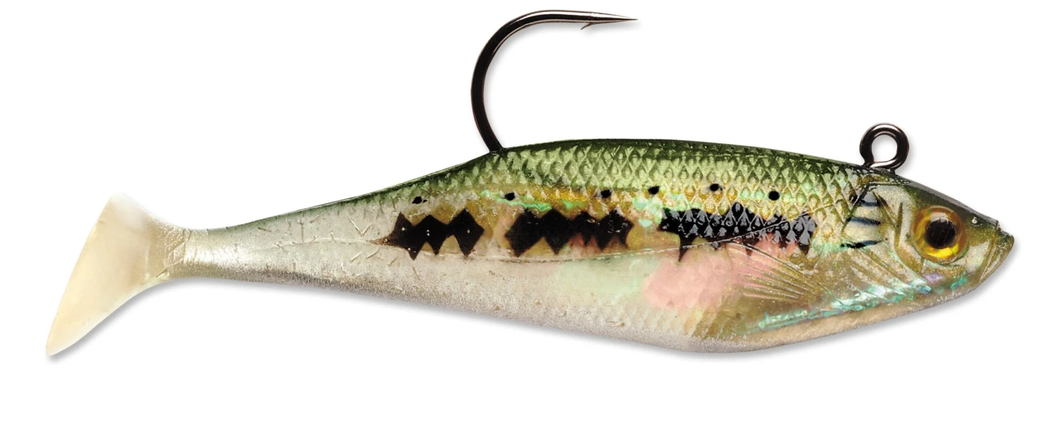 Storm WildEye Swim Shad Paddle Tail Swimbait 3 Pack 2 Storm WildEye Swim Shad Paddle Tail Swimbait 3 Pack - Image 2