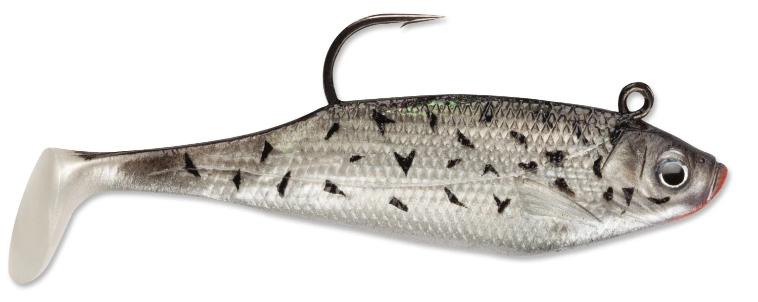 Storm WildEye Swim Shad Paddle Tail Swimbait 3 Pack 6 Storm WildEye Swim Shad Paddle Tail Swimbait 3 Pack - Image 6