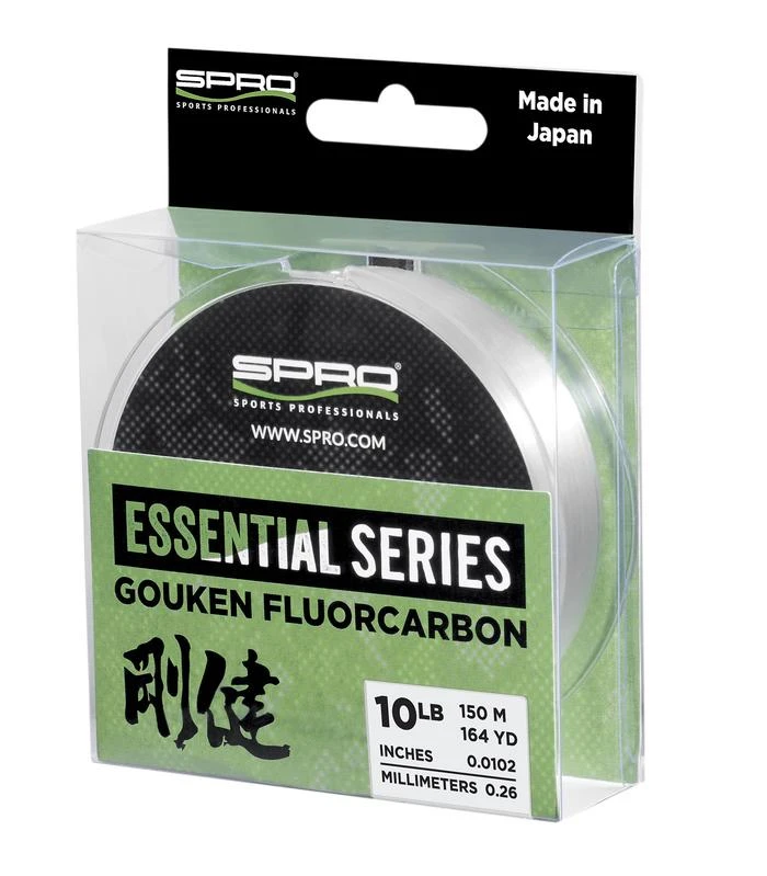 SPRO Gouken Fluorocarbon Fishing Line 164 Yards 1 SPRO Gouken Fluorocarbon Fishing Line 164 Yards