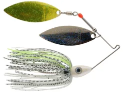 Nichols Pulsator Metal Flake Double Willow Spinnerbait -Cheap Rods And Lines Store 39275832901721