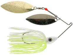 Nichols Pulsator Metal Flake Double Willow Spinnerbait -Cheap Rods And Lines Store 39275833131097