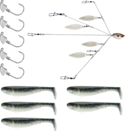 YUM Scottsboro Kit YUMbrella Flash Mob Jr. 3.5 Inch Swimbait Kit
