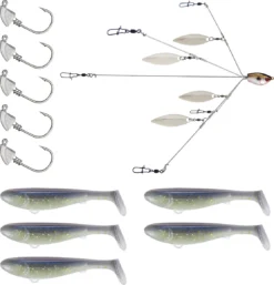 YUM Scottsboro Kit YUMbrella Flash Mob Jr. 3.5 Inch Swimbait Kit -Cheap Rods And Lines Store 40397899268185