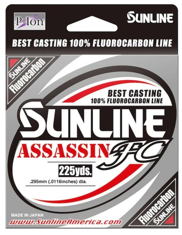 Sunline Assassin FC Fluorocarbon 225 Yards 1 Sunline Assassin FC Fluorocarbon 225 Yards