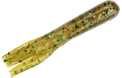 Strike King Bitsy Tube 2 3/4 Inch Soft Plastic Tube 10 Pack -Cheap Rods And Lines Store BT2.75 11 BitsyTube PumpkinGreenFlake GlamRight 6cbce573 bc7e 4b9a a19c 9efc7b7874a3
