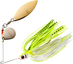 Booyah Tandem Blade Spinnerbait -Cheap Rods And Lines Store BYBT14646 chart white shad