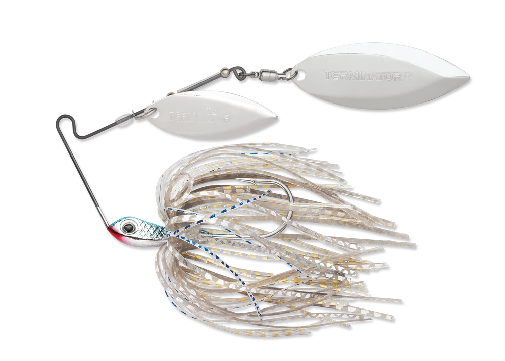 Terminator Super Stainless Spinnerbait Double Willow 3/8 Oz. 1 Terminator Super Stainless Spinnerbait Double Willow 3/8 Oz.