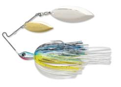 Terminator Stainless Pulse Skirt Spinnerbait Double Willow 3/8 Oz.
