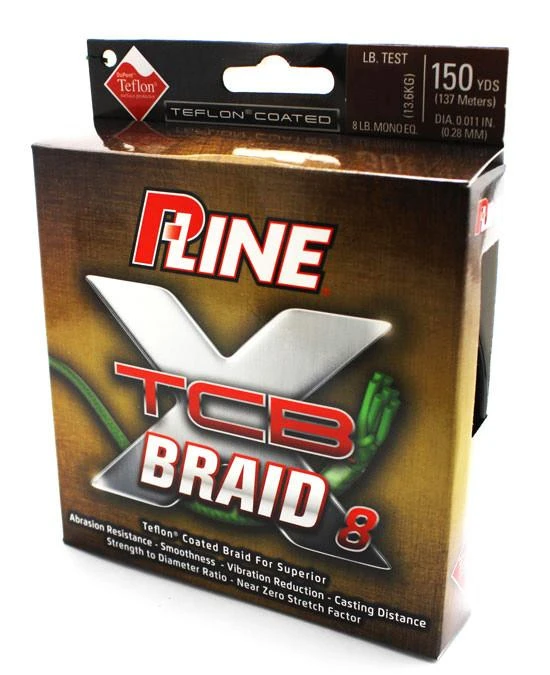 P-Line Teflon Coated 8 Carrier Braid (XTCB-8) 150 Yards Green 1 P-Line Teflon Coated 8 Carrier Braid (XTCB-8) 150 Yards Green