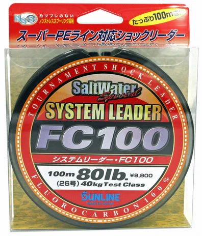 Sunline System Leader FC100 Fluorocarbon 1 Sunline System Leader FC100 Fluorocarbon