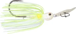 Strike King Thunder Cricket Vibrating Swim Jig -Cheap Rods And Lines Store chartreuse blue glimmer