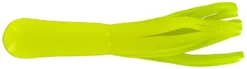 Big Bite Baits 1 1/2 Inch Crappie Tube -Cheap Rods And Lines Store opaque chartreuse glow